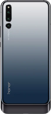 Honor Magic 2 noir retour ouvert