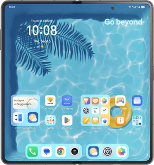 Honor Magic V3 binnenkant geopend