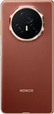 Honor Magic V3 rood dish bruin achterkant