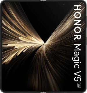 Honor Magic V5 zwart binnenkant
