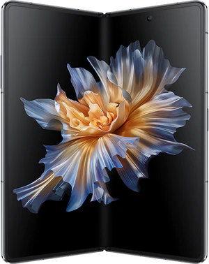 Honor Magic Vs black in side half opened