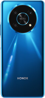 Honor Magic4 Lite 5G blauw achterkant