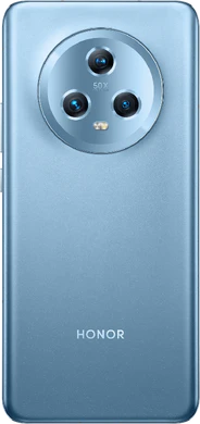 Honor Magic5 blauw achterkant