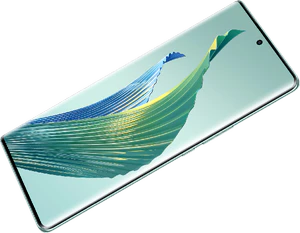 Honor Magic5 Lite grön front vriden