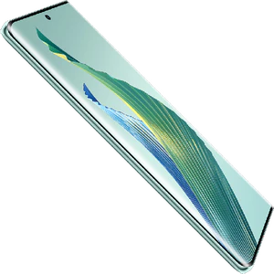 Honor Magic5 Lite grön front vänster sida