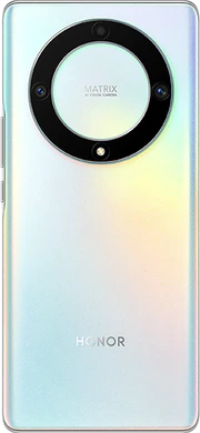 Honor Magic5 Lite silver tillbaka