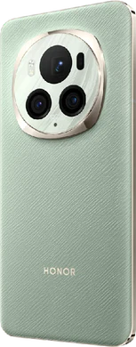 Honor Magic6 Pro groen achterkant linkerzijkant