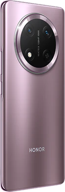 Honor Magic7 Lite paars achterkant rechterzijkant