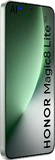 Honor Magic8 Lite groen voorkant linkerzijkant