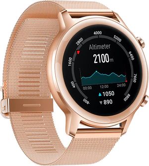 Honor MagicWatch 2 42mm or couverture côté gauche