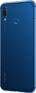 Honor Play blauw achterkant linkerzijkant