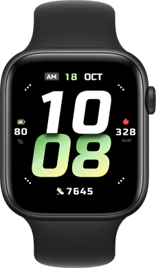 Honor Watch 5 musta etupuolella