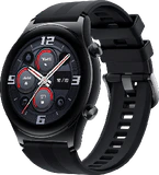 Honor Watch GS 3 zwart voorkant rechterzijkant