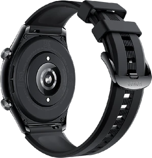 Honor Watch GS 3 zwart achterkant rechterzijkant