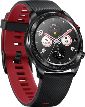 Honor Watch Magic black front left side