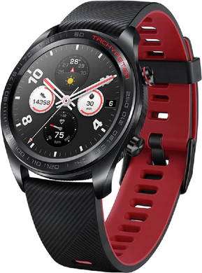 Honor Watch Magic black front right side