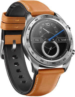 Honor Watch Magic silver front left side