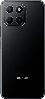 Honor X6 zwart achterkant