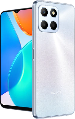 Honor X6 zilver overzicht