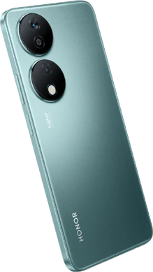 Honor X7b vihreä takapuoli oikea puoli vino