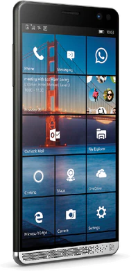HP Elite x3 front venstre side skæv