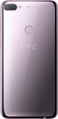 HTC Desire 12 plus zilver achterkant