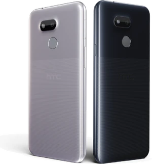 HTC Desire 12s grijs zwart achterkant