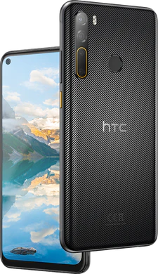 HTC Desire 20 Pro schuin overzicht