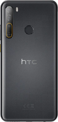 HTC Desire 20 Pro zwart achterkant