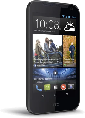 HTC Desire 310 schräg blau