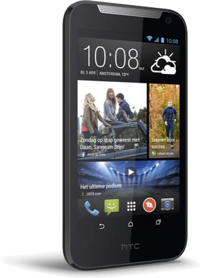 HTC Desire 310 schräg weiß