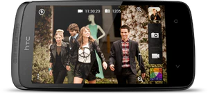 HTC Desire 500 ruotato