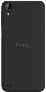 HTC Desire 530 zwart achterkant