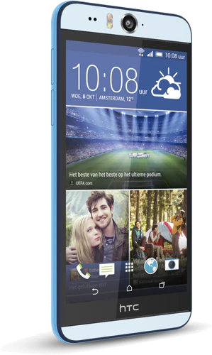 HTC Desire Eye voorkant schuin