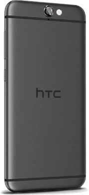 HTC One A9 carbon grigio indietro aslant