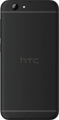 HTC One A9s zwart achterkant