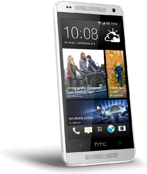 HTC One mini schuin
