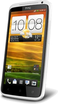 HTC One X schuin