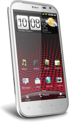 HTC Sensation XL aslant 2