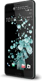 HTC U U ltra negro tapa delantera lado derecho