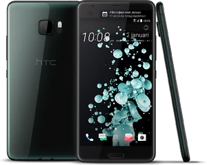 HTC U U ltra negro visión general