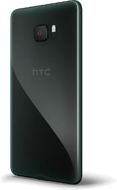HTC U U ltra negro volver lado izquierdo