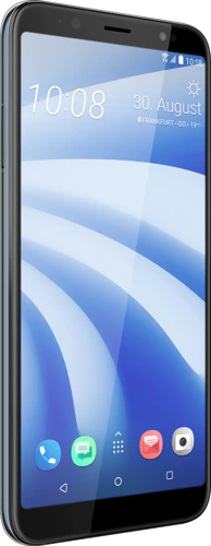 HTC U12 Life voorkant linkerzijkant blauw HTC U12 Life voorkant linkerzijkant blauw