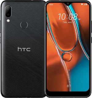 HTC Wildfire E2 zwart overzicht