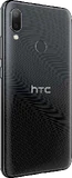 HTC Wildfire E2 zwart achterkant rechterzijkant
