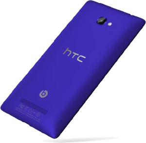 HTC Windows Phone 8X schuin achterkant