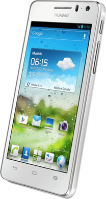 Huawei Ascend G615 valkoinen vino