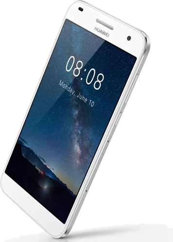 Huawei Ascend G7 wit schuin