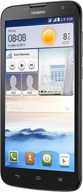 Huawei Ascend G730 noir aslant