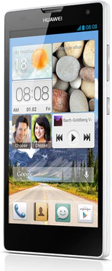 Huawei Ascend G740 copertina frontale aslant lato destro